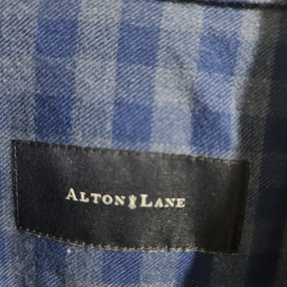 Nwot Alton Lane Plaid Button Down Flannel - Picture 3 of 4